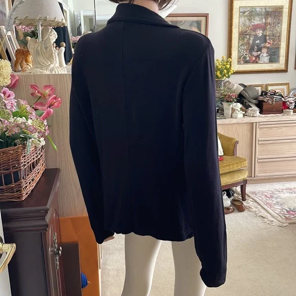CAbi black soft shell cardigan - Picture 5 of 8